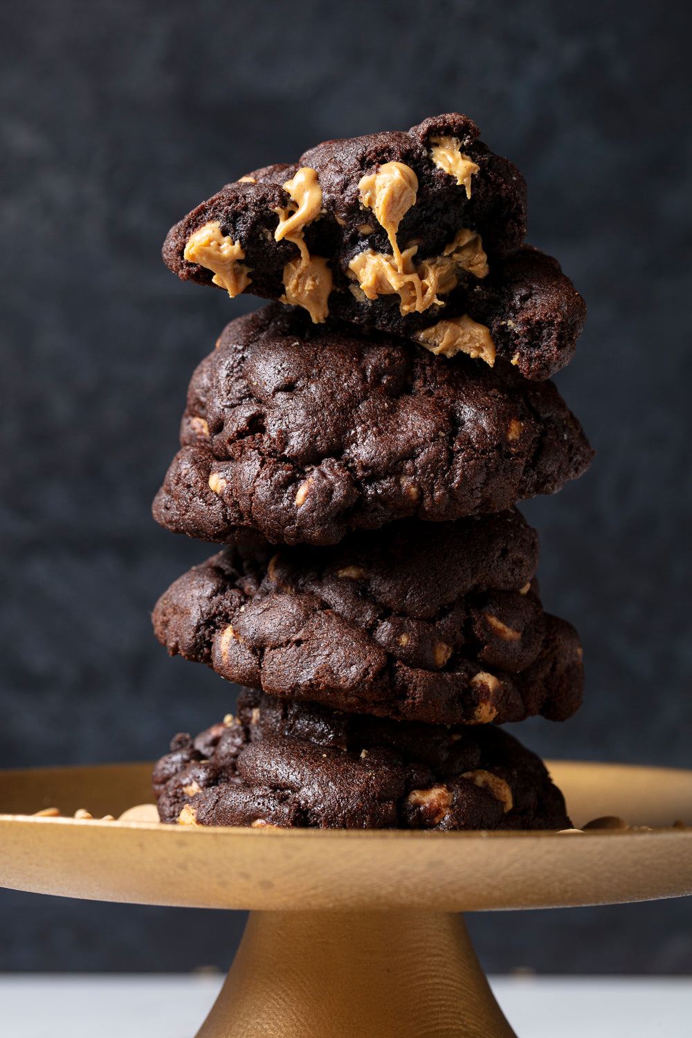 chocolate peanut butter cookies