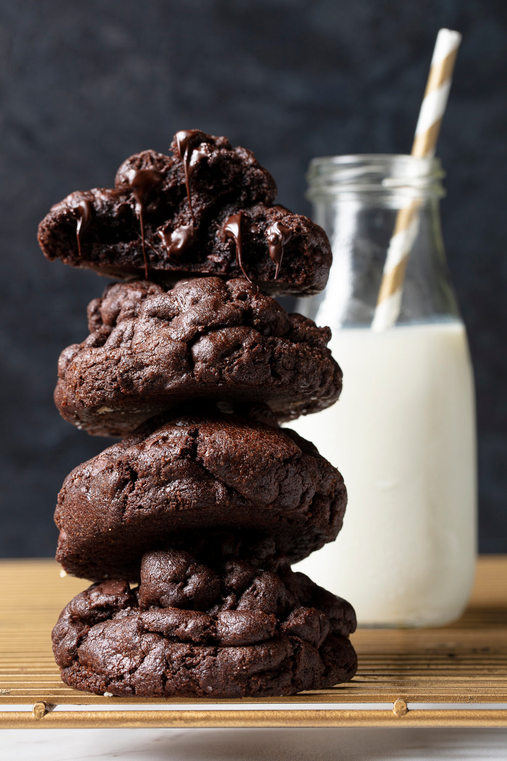 double chocolate cookie